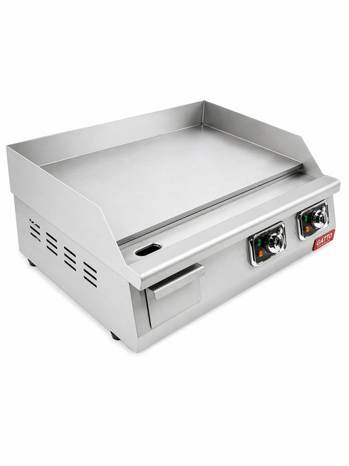 GATTO Electric 600mm Flat Top Griller - Cater-Care