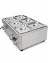 GATTO Electric 6-Div Bain Marie - Incl. 6 x GN1/2 & Lids - Cater-Care