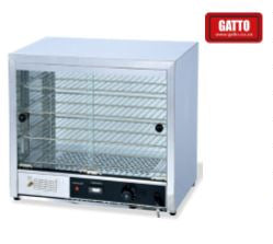 GATTO Pie Warmer S/Steel - 4 Doz.