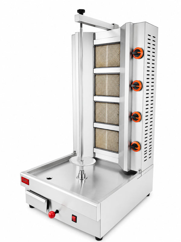 GATTO Gas Shawarma Machine - 4 Burner - Cater-Care