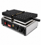 GATTO Rectangular Waffle Baker - Flip Over