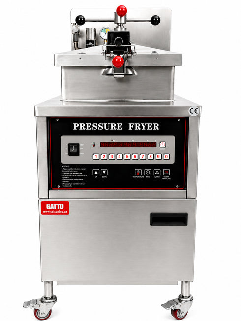 GATTO Chicken High Pressure Fryer w/ Pump & Oil Filter - Cater-Care