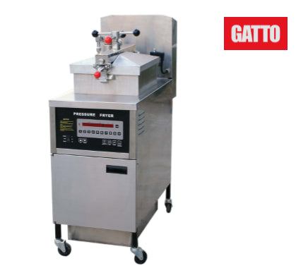 GATTO Chicken High Pressure Fryer w/ Pump & Oil Filter