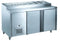 PACIFIC 2 Door Pizza Top Underbar Refrigerator (Excl. Inserts) - 1360mm