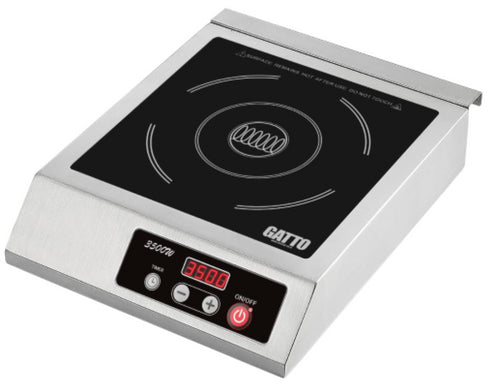 GATTO Induction Cooker - 3500W - Counter Top - Shopsoiled