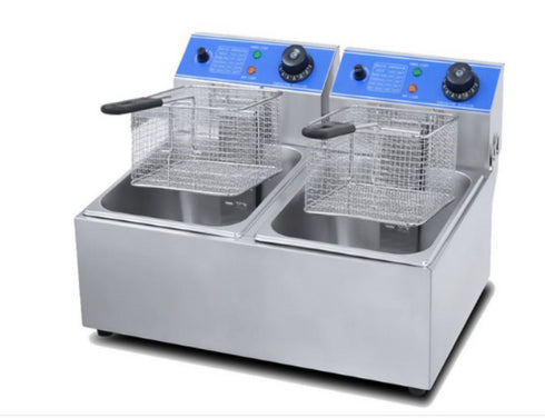 GATTO Econo 6Lt Double Electric Fryer