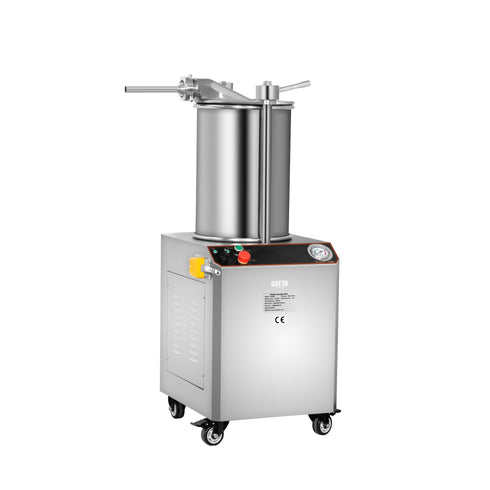 GATTO Heavy Duty Hydraulic Sausage Filler - 26Lt - Cater-Care