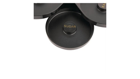 Catercare Plastic Glass Rimmer - 3 Tier (Black) - Cater-Care