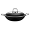 STAINLESS STEEL COLOURED WOK – BLACK – 3.5L – Ø340 × 95MM