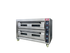 GATTO 2 Deck 6 Tray Electric Pizza Oven w/ Ceramic Floors - Cater-Care