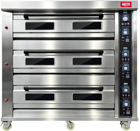 GATTO 3 Deck 9 Pan Deck Oven Gas