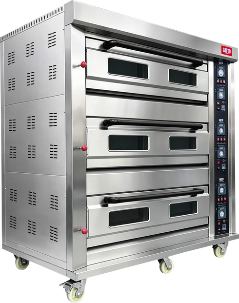 GATTO 3 Deck 9 Pan Deck Oven Gas