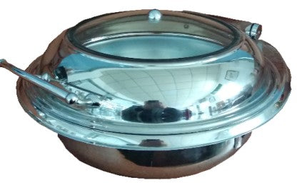 INDUCTION CHAFING DISH ROUND- 6LT - cater-care