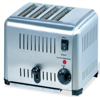 4 SLICE TOASTER - cater-care