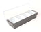 BAR CONDIMENT HOLDER – 4 DIVISION (BLACK) - Cater-Care
