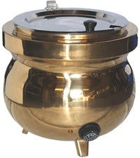SOUP KETTLE - BRASS- 10LT - cater-care