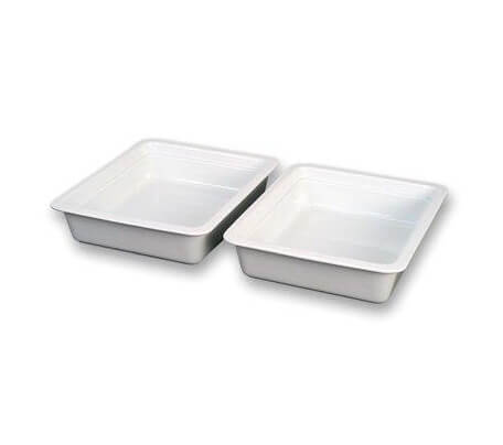 CERAMIC INSERT HALF WHITE GN 1/2 - Cater-Care