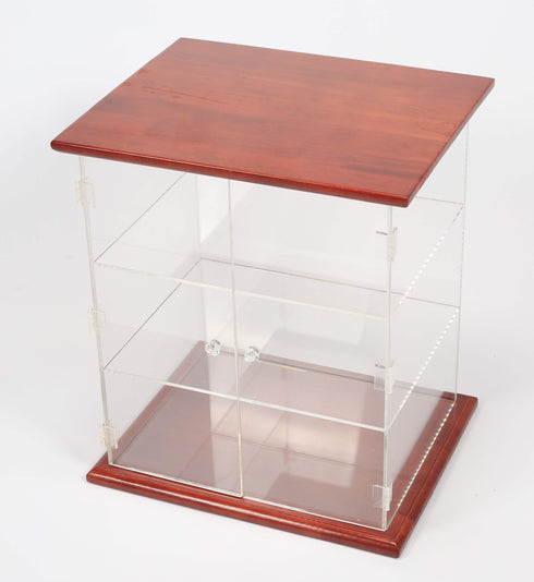 WOODEN BREAD DISPLAY WITH PERSPEX DOORS - Cater-Care