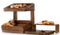 DISPLAY WOODEN SET FOR PASTRY & BREAD COMPLETE WITH CUTTING BOARD - Cater-Care
