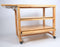 MOBILE WOODEN BUFFET DISPLAY TROLLEY 3 TIER - Cater-Care