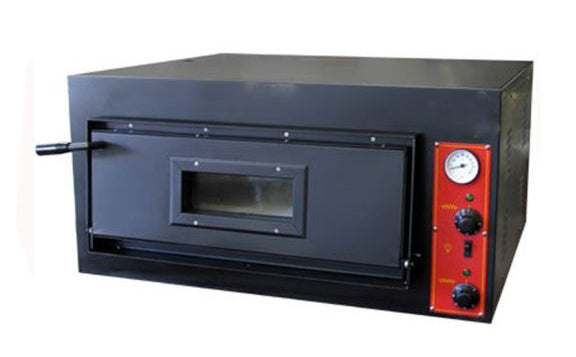 GATTO Single Deck Pizza Oven w/ Ceramic Floors - 4 Pizzas Per Deck