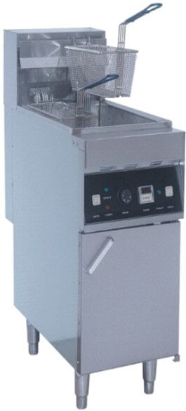 DEEP FRYER SINGLE TANK HIGH SPEED 20LT ELECTRIC FLOOR MODEL - cater-care