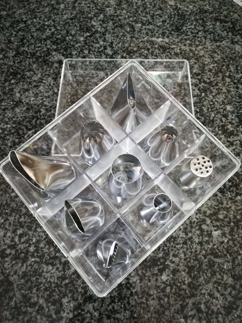 Catercare Decorating Nozzle Set - 9 Piece