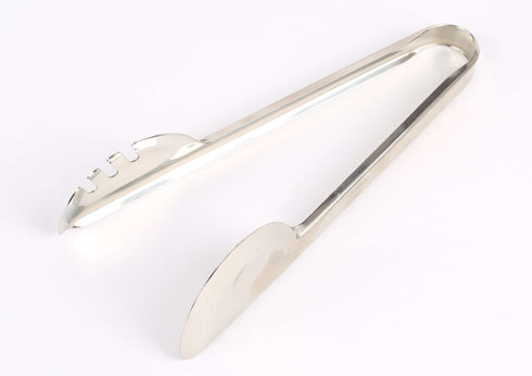 SALAD TONG HALF ROUND COMB 240MM - cater-care