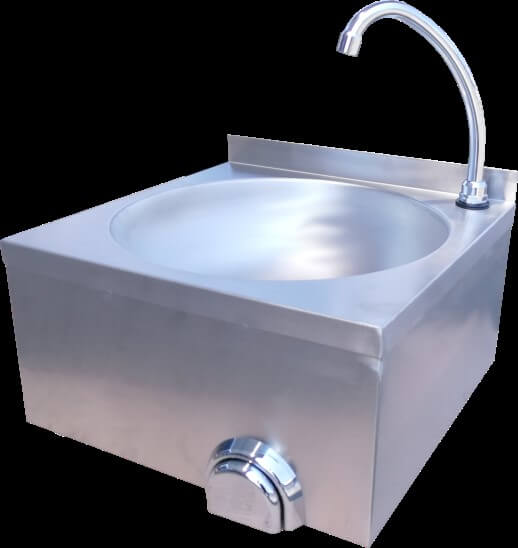 KNEE OPERATED WASH HAND BASIN - cater-care