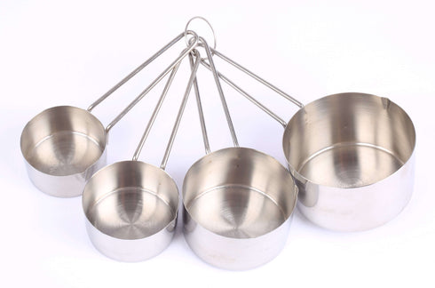 MEASURING CUP SET - S/STEEL - 4 PIECE - Cater-Care