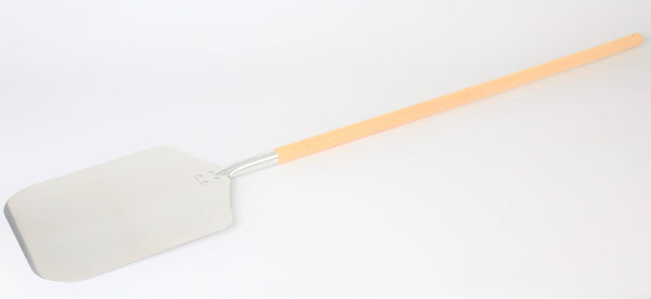PIZZA SHOVEL S/STEEL WOODEN HANDLE SQUARE HEAD 1320MM - Cater-Care