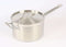 POT S/STEEL SAUCE PAN WITH HANDLE & LID 260MM - Cater-Care