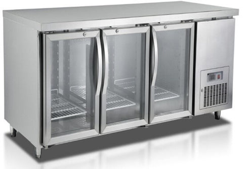 1789 GLASS DOOR UNDERCOUNTER REFRIGERATOR - cater-care