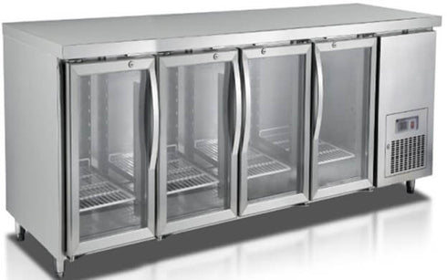2240 GLASS DOOR UNDERCOUNTER REFRIGERATOR - cater-care