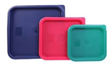 STORAGE CONTAINER SQUARE LID - Cater-Care