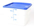 STORAGE CONTAINER WHITE SQUARE   280 x 280 x 200MM 12QT - Cater-Care