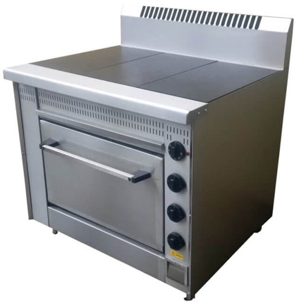 SOLID TOP 3 PLATE STOVE - cater-care