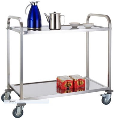2 TIER TEA TROLLEY - cater-care
