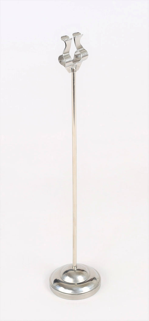 TABLE NUMBER STAND S/STEEL 300MM - Cater-Care