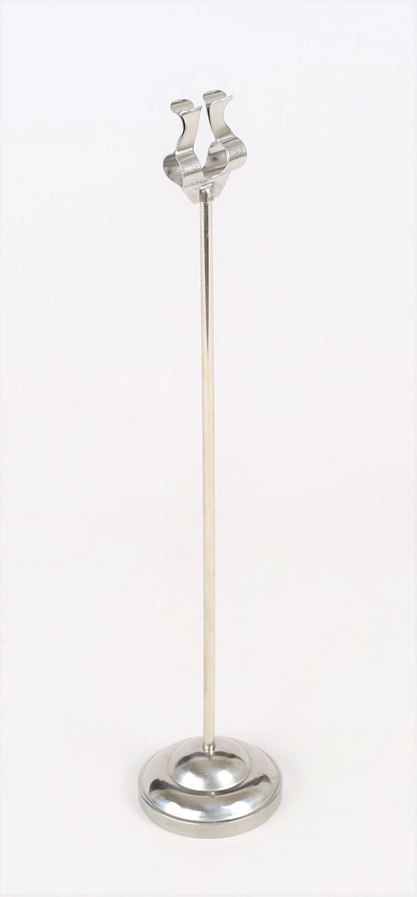 TABLE NUMBER STAND S/STEEL   300MM - Cater-Care