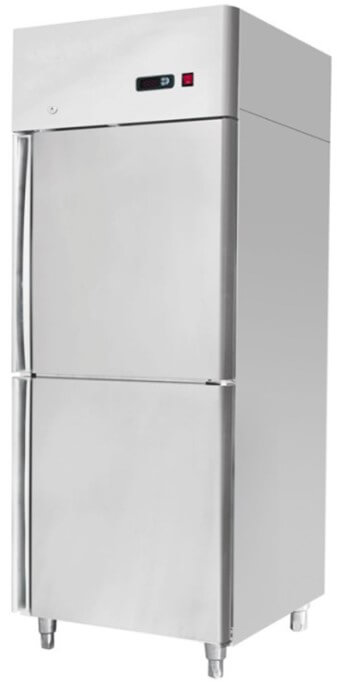 730X845X2130 S/STEEL UPRIGHT FREEZER GN 2 X 1/2 DOOR - cater-care