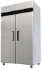 1200X745X1950 S/S 2 DOOR UPRIGHT FRIDGE SNACK SIZE - cater-care
