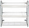 CROCKERY RACK 800 WALL MOUNT 3 TIER 76 PLATES + CUP RACK - cater-care