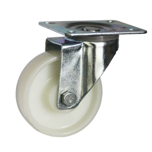 Swivel castor for Chrome & Epoxy shelving - cater-care