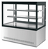 PACIFIC 1200mm Square Glass Hot Display - 2 Shelf