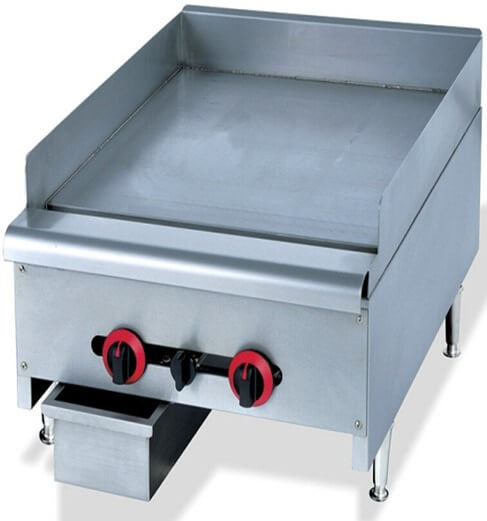 Flat top 2024 gas griller