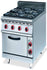 700 RANGE - 4 BURNER RANGE WITH ELECTRIC OVEN - cater-care