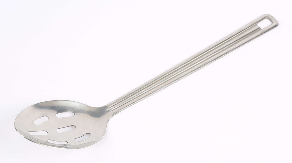 BUFFET SPOON PERFORATED S/STEEL 350MM - Cater-Care