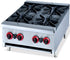 BOILING TABLE 4 BURNER COUNTER TOP - cater-care