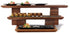 3 TIER NARROW WOODEN DISPLAY COMPRISING OF A-E - Cater-Care